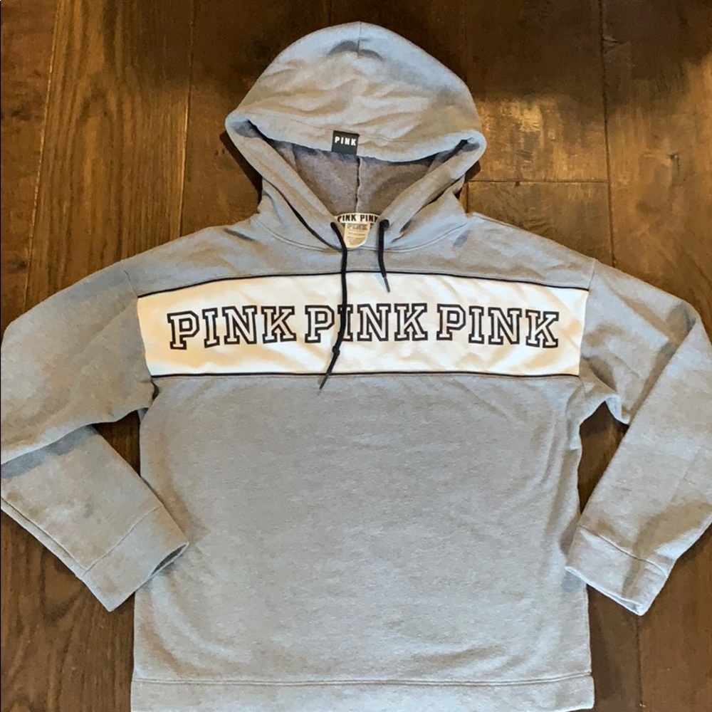 PINK Victoria’s Secret grey sweatshirt
